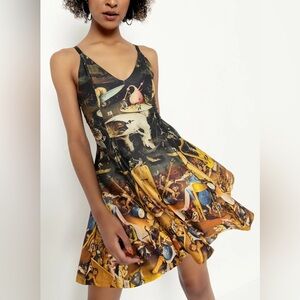 Blackmilk Unearthly Delights straps mini dress, size XL
